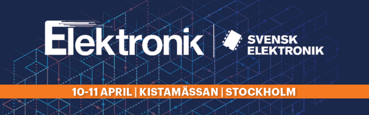 Elektronikmässan Stockholm 10-11 April 2024